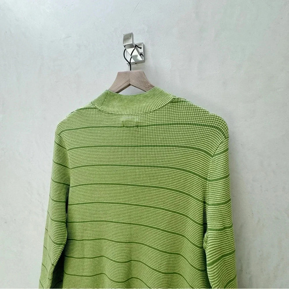 NWT House of Aama || High Neck Maxi Knit Dress in Vivid Green XXL - Picture 9 of 10